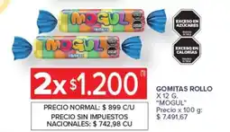 Carrefour Market Mogul gomitas rollo oferta