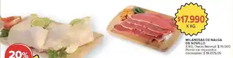 Carrefour Milanesas de nalga de novillo oferta