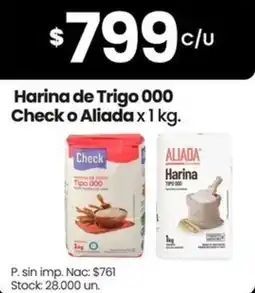 Changomas Check harina de trigo 000 oferta