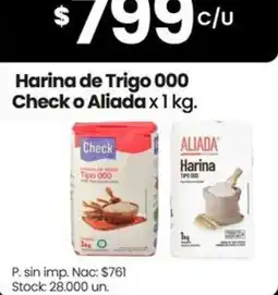 Changomas Check harina de trigo 000 oferta