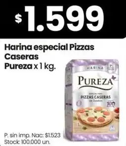 Changomas Pureza harina especial pizzas caseras oferta