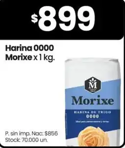 Changomas Morixe harina 0000 oferta