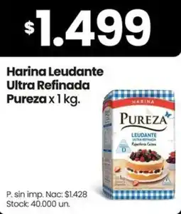 Changomas Pureza harina leudante ultra refinada oferta
