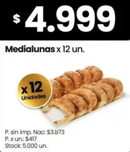 Changomas Medialunas oferta
