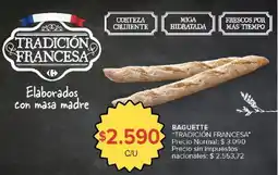 Carrefour Tradición francesa baguette oferta