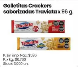 Changomas Traviata galletitas crackers oferta