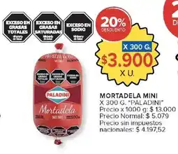 Carrefour Market Paladini mortadela mini oferta