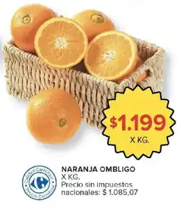 Carrefour Naranja ombligo oferta