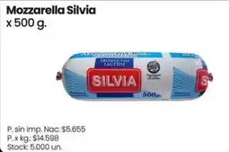 Changomas Silvia mozzarella oferta