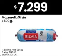 Changomas Silvia mozzarella oferta