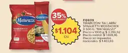 Carrefour Market Matarazzo fideos tirabuzón/ tallarín/ spaguetti/ mostachol oferta
