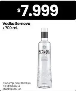 Changomas Sernova vodka oferta