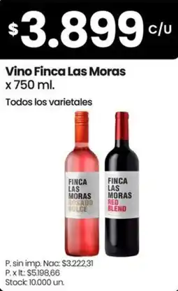 Changomas Finca las moras vino oferta