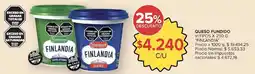 Carrefour Market Finlandia queso fundido v/tipos oferta