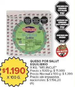 Carrefour Melincué queso por salud equilibrio oferta
