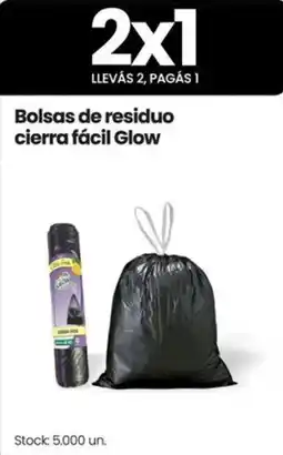 Changomas Glow bolsas de residuo cierra fácil oferta
