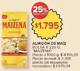 Carrefour Maizena almidón de maíz oferta