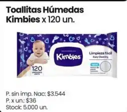 Changomas Kimbies toallitas húmedas oferta