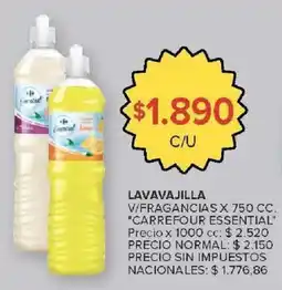 Carrefour Market Carrefour essential lavavajilla oferta