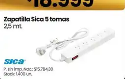 Changomas Sica zapatilla 5 tomas oferta
