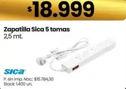 Changomas Sica zapatilla 5 tomas oferta
