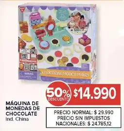 Carrefour Play chocolate money maker oferta