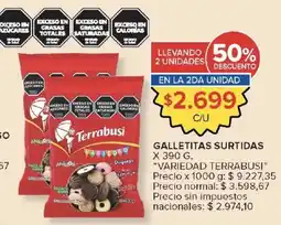Carrefour Terrabusi galletitas surtidas oferta