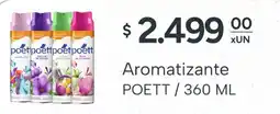 El Milagro Mayorista Poett aromatizante oferta
