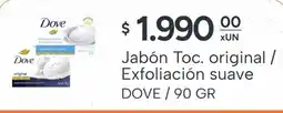 El Milagro Mayorista Dove jabón toc. original / exfoliación suave oferta