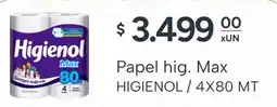 El Milagro Mayorista Higienol papel hig. max oferta