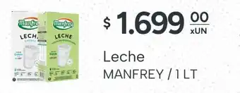 El Milagro Mayorista Manfrey leche oferta