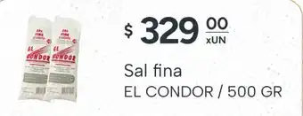 El Milagro Mayorista El condor sal fina oferta