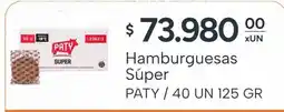 El Milagro Mayorista Paty hamburguesas súper oferta