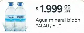 El Milagro Mayorista Palau agua mineral bidón oferta