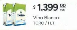 El Milagro Mayorista Toro vino blanco oferta