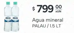 El Milagro Mayorista Palau agua mineral oferta