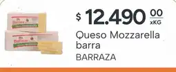 El Milagro Mayorista Barraza queso mozzarella barra oferta
