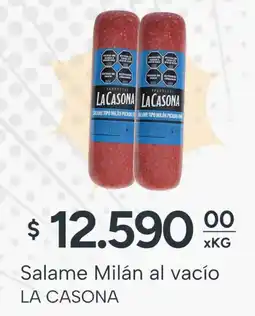 El Milagro Mayorista La casona salame milán al vacío oferta