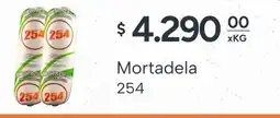 El Milagro Mayorista Mortadela 254 oferta