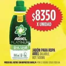 Supermercados Vea Ariel - jabón para ropa diluible oferta