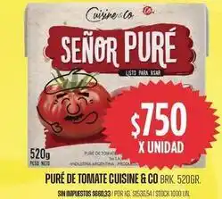 Supermercados Vea Cuisine - puré de tomate oferta