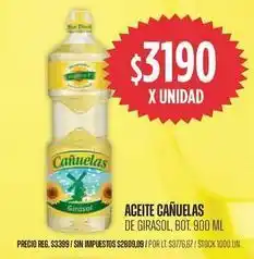 Supermercados Vea Cañuelas - aceite de girasol oferta