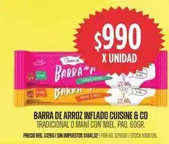 Supermercados Vea Barra de arroz inflado oferta
