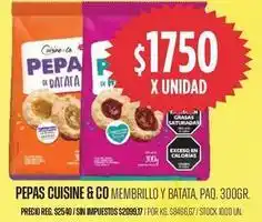 Supermercados Vea Cuisine - pepas cuisine & co membrillo y batata oferta