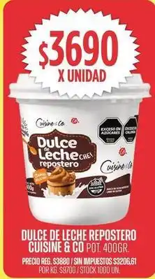 Supermercados Vea Dulce de leche repostero oferta