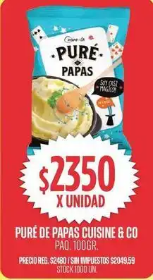 Supermercados Vea Puré de papas oferta
