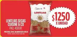 Supermercados Vea Cuisine - lentejas secas oferta