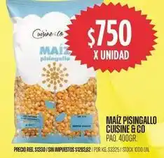 Supermercados Vea Cuisine - maíz pisingallo oferta
