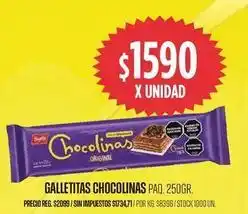 Supermercados Vea Chocolinas - galletitas chocolinas oferta