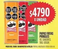 Supermercados Vea Pringles - papas fritas oferta